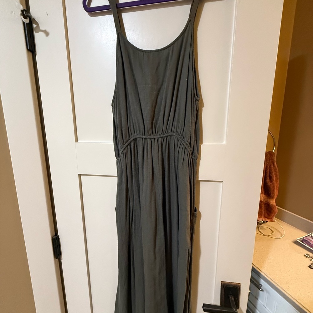 Universal Thread Dark Olive Maxi Dress